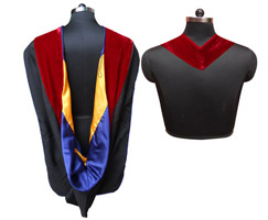 Masters Hood - VELVET, POLYESTER AND SATIN