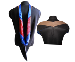 Bachelors Hood - VELVET, POLYESTER AND SATIN