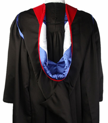 Masters Hood - VELVET, POLYESTER AND SATIN